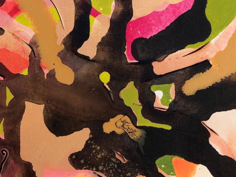 Original Abstract Expressionism Landscape Painting by Isabel Ruiz Perdiguero