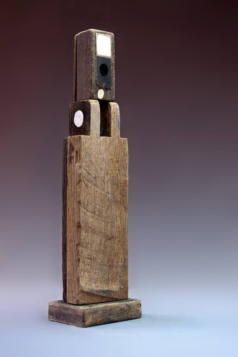 Original Cubism Nature Sculpture by Isabel Ruiz Perdiguero