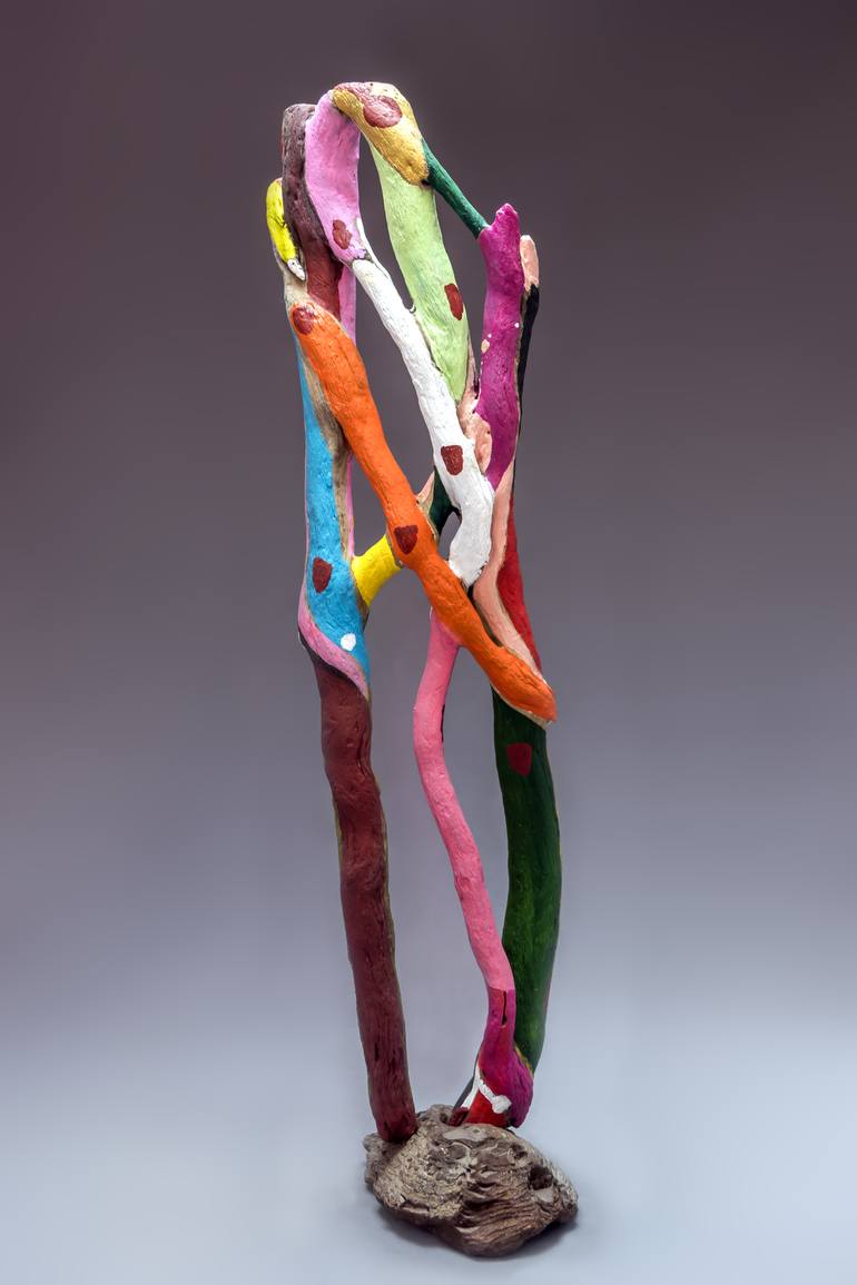 Original Expressionism Abstract Sculpture by Isabel Ruiz Perdiguero