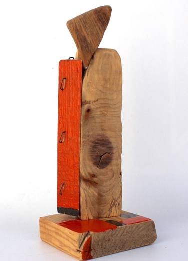 Original Cubism Abstract Sculpture by Isabel Ruiz Perdiguero