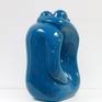 Azure Blue Hugging Couple