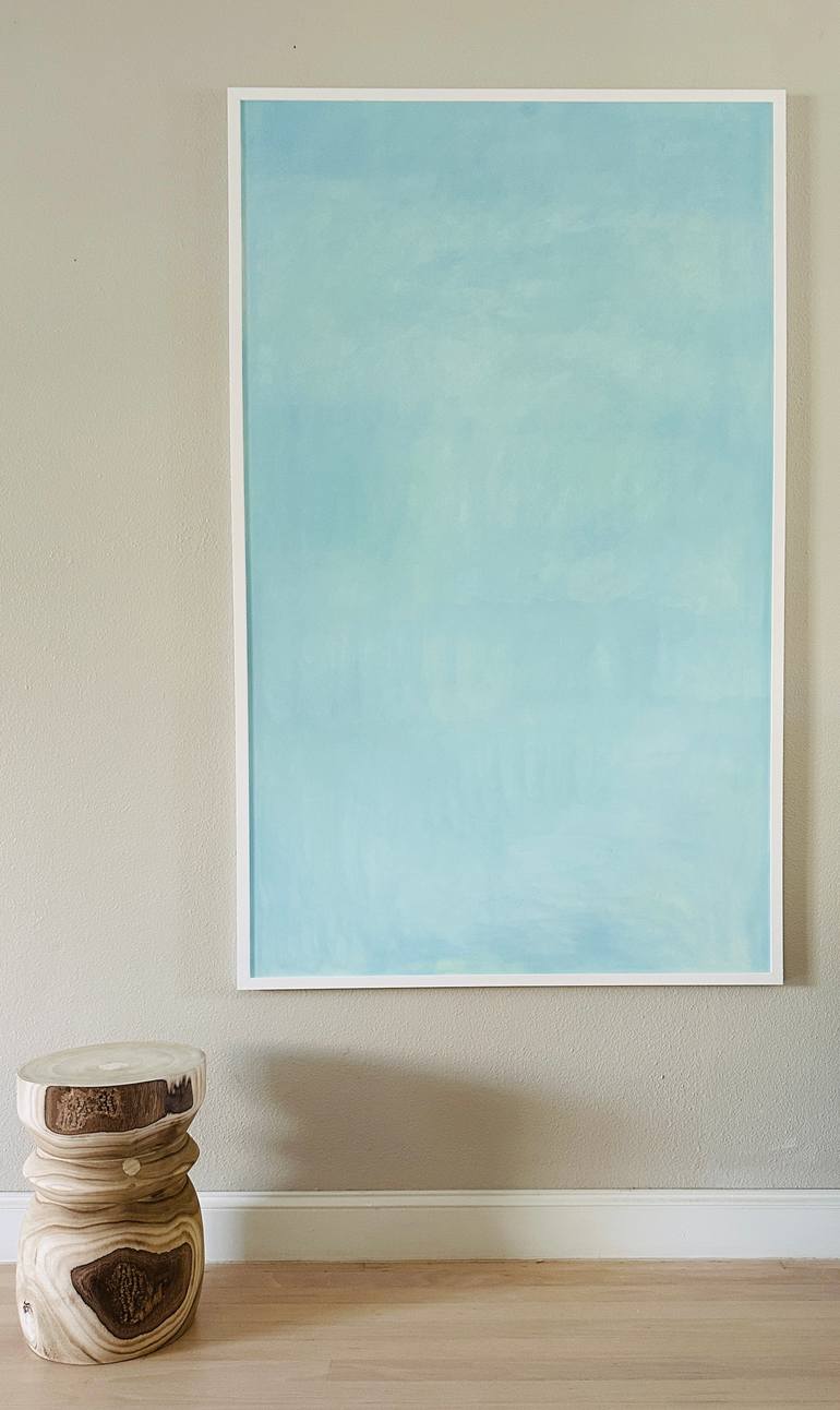 Original Minimalism Abstract Drawing by Elizabeth Ferran