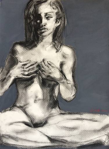 Original Figurative Nude Paintings by Stefanie Lutz