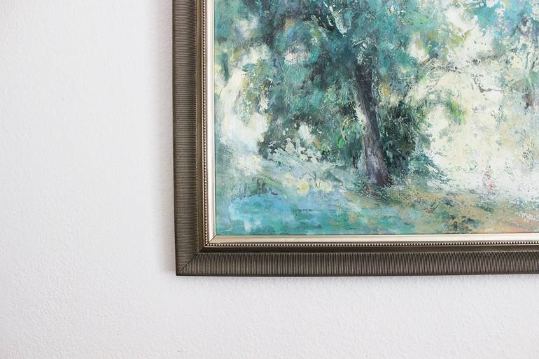 Original Impressionism Landscape Painting by Lillian Winkler