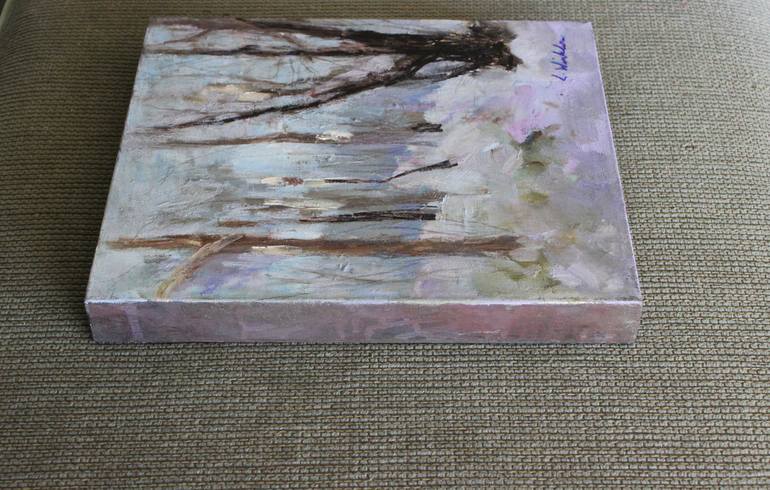 Original Impressionism Landscape Painting by Lillian Winkler