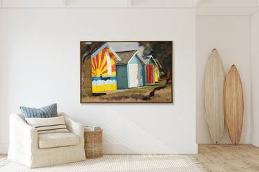 Original Fine Art Beach Paintings by Claire McCall