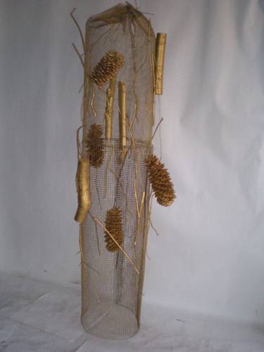 Original Conceptual Nature Sculpture by Mary Hrbacek