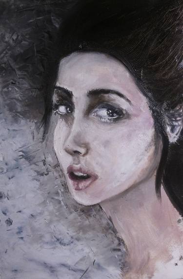 Original Fine Art Women Paintings by Giulia Lauren De Cesaris