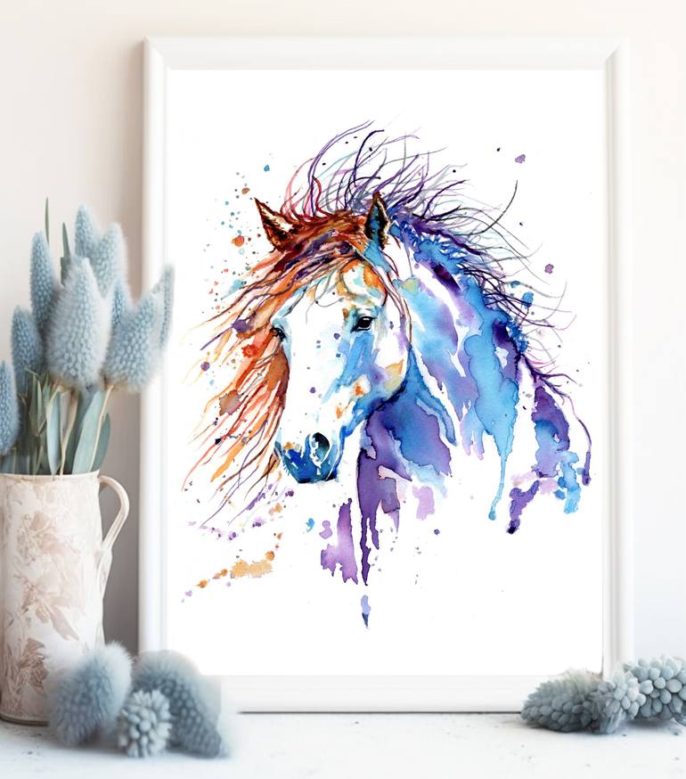 Original Contemporary Animal Painting by Nicoleta Militaru