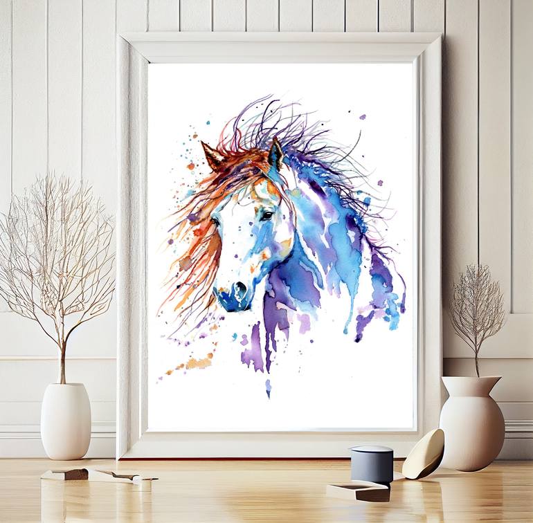 Original Contemporary Animal Painting by Nicoleta Militaru