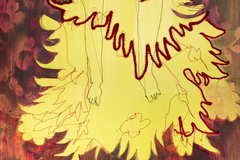 Original Figurative Pop Culture/Celebrity Painting by Sara Madandar