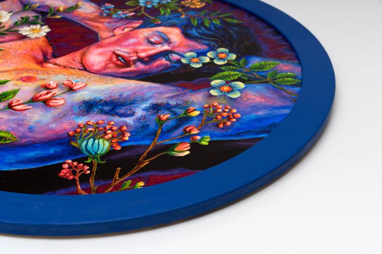 Original Expressionism People Painting by Oleksandr Balbyshev