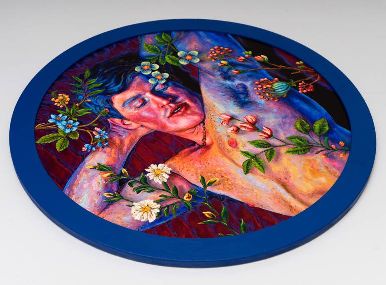 Original Expressionism People Painting by Oleksandr Balbyshev