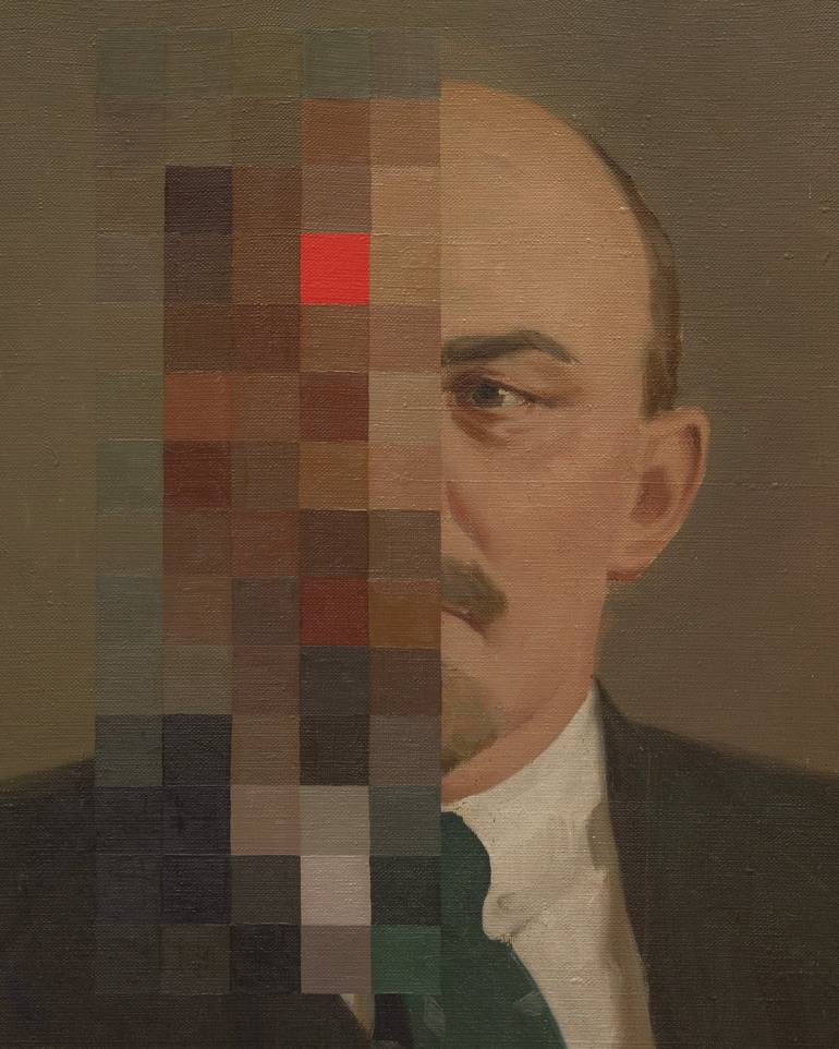 Original Figurative Portrait Painting by Oleksandr Balbyshev