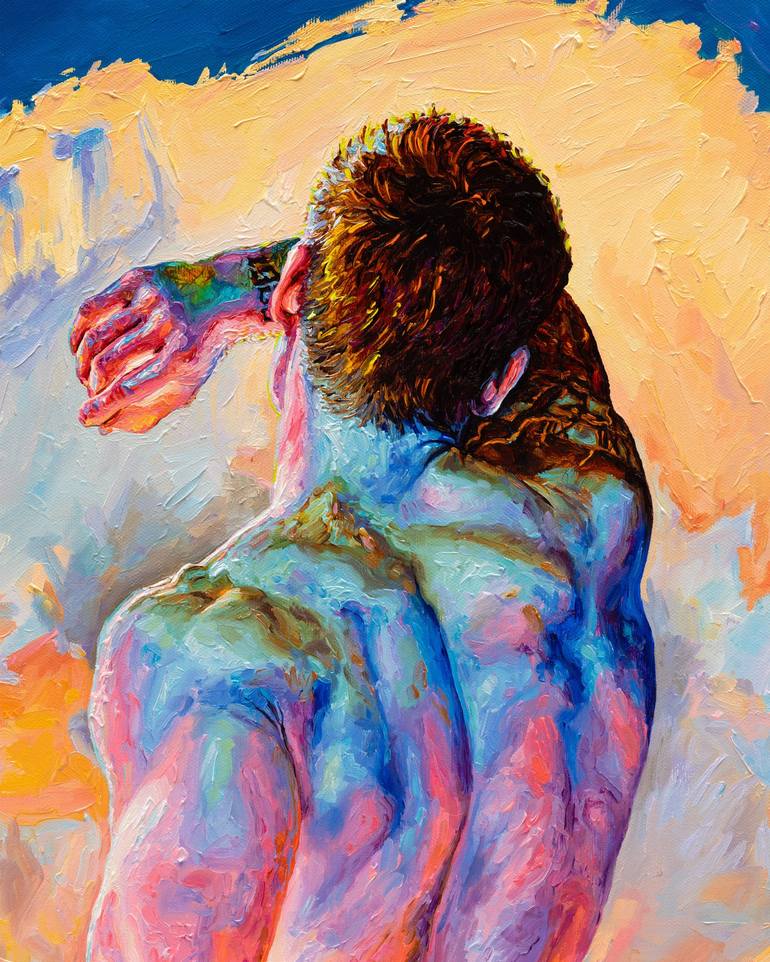 Original Nude Painting by Oleksandr Balbyshev