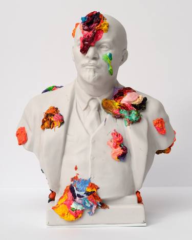 Original Figurative Pop Culture/Celebrity Sculpture by Oleksandr Balbyshev
