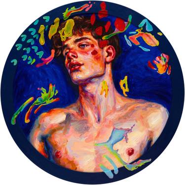 Original Portraiture Men Paintings by Oleksandr Balbyshev