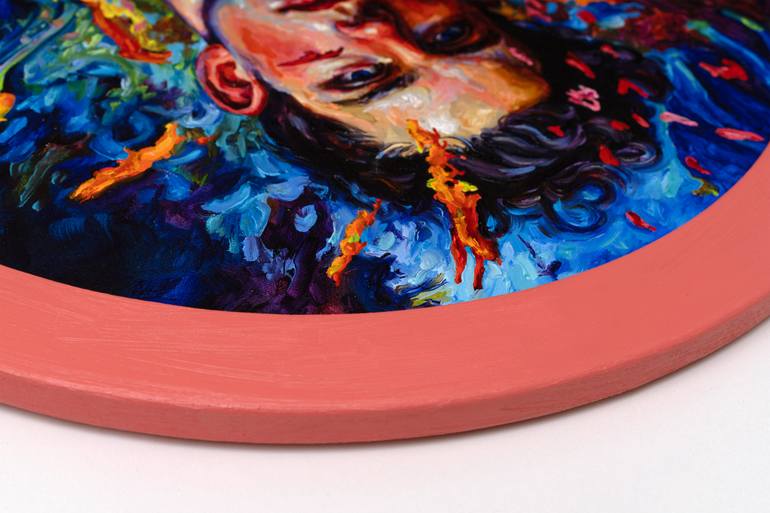 Original Portraiture Men Painting by Oleksandr Balbyshev