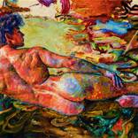 The Reclining Nude by Oleksandr Balbyshev