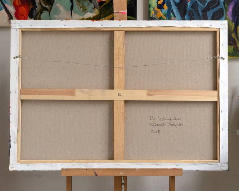 Original Abstract Nude Painting by Oleksandr Balbyshev