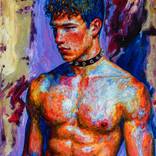 Collared Boy by Oleksandr Balbyshev