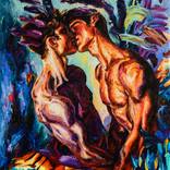 Myth of the First Kiss by Oleksandr Balbyshev