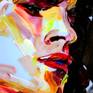 The portrait of a young man. A 40cm x 32cm contemporary portrait.