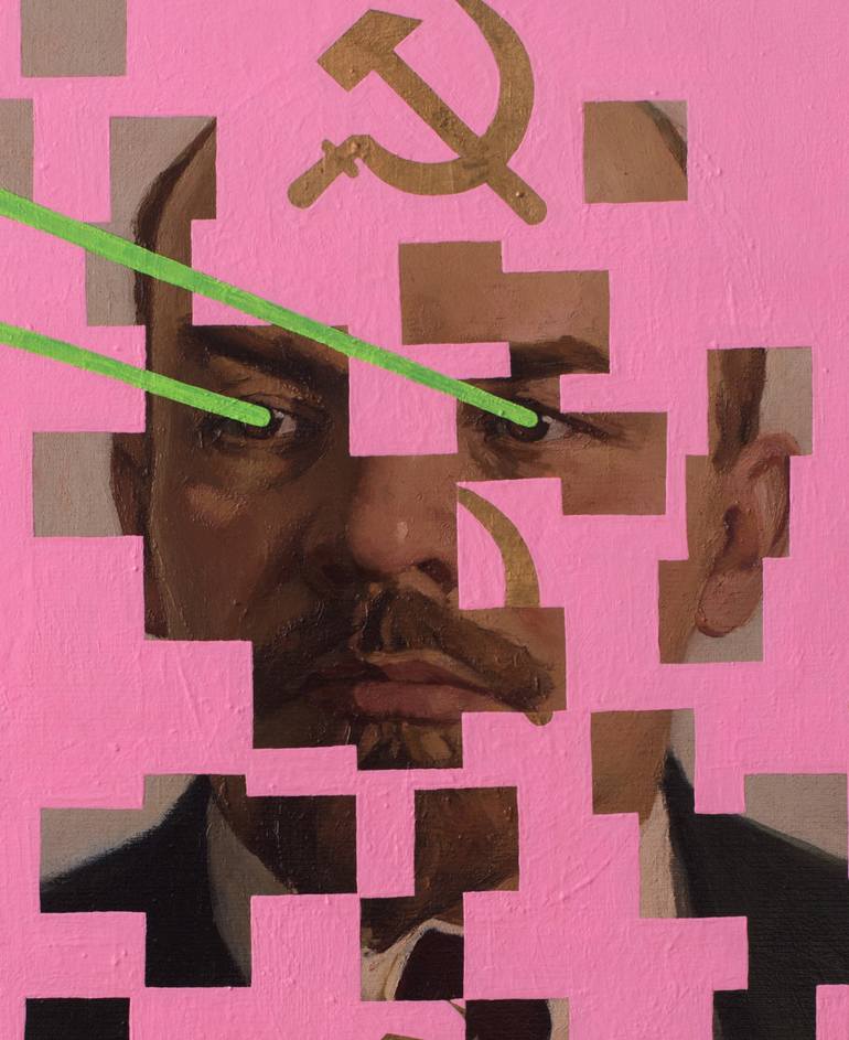 Original Figurative Portrait Painting by Oleksandr Balbyshev