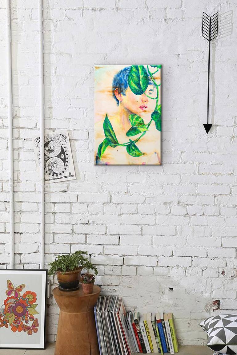 Original Figurative Portrait Painting by Oleksandr Balbyshev