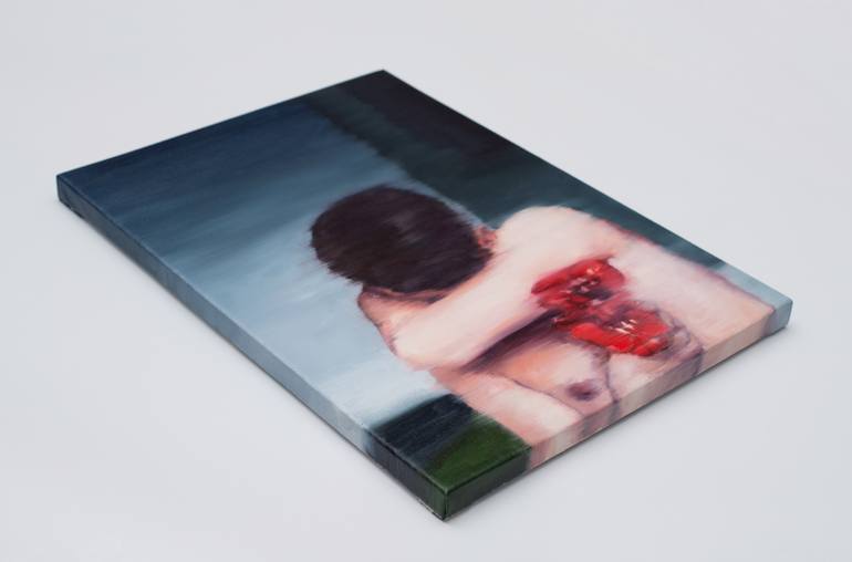 Original Figurative Portrait Painting by Oleksandr Balbyshev