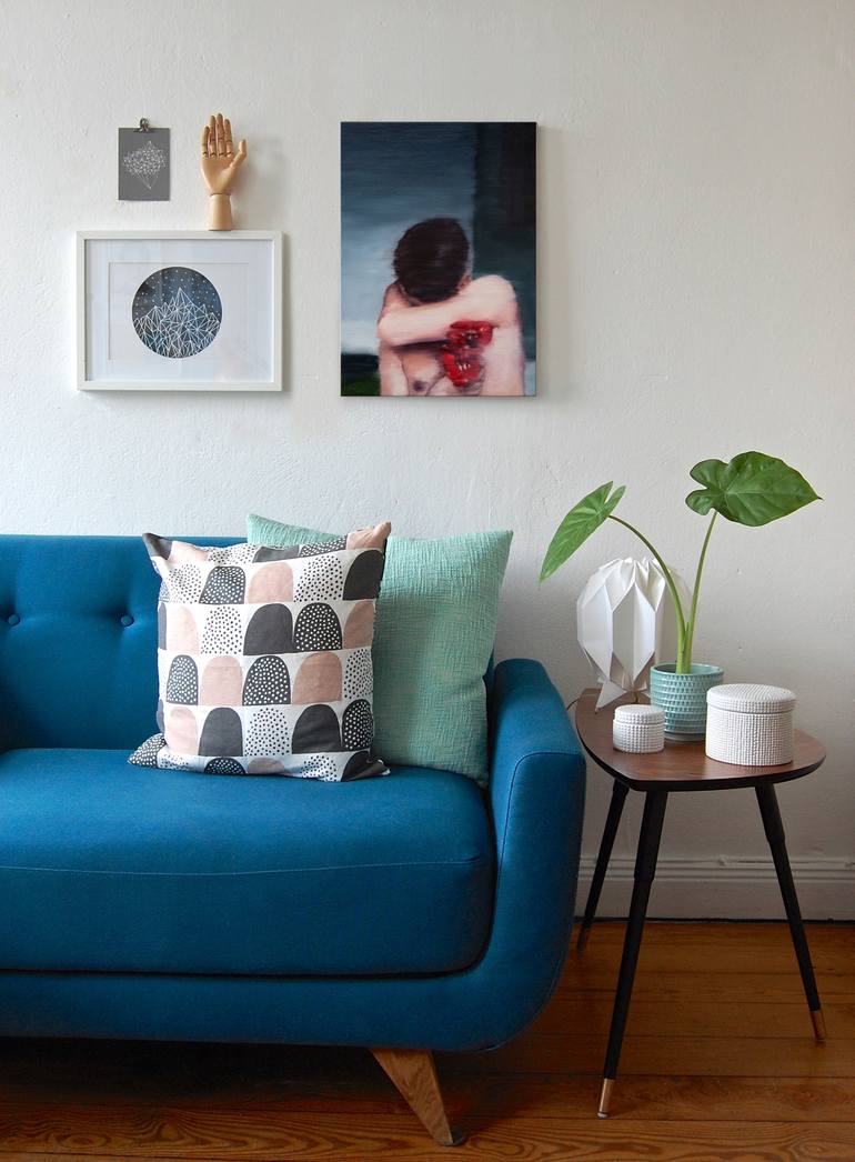 Original Figurative Portrait Painting by Oleksandr Balbyshev