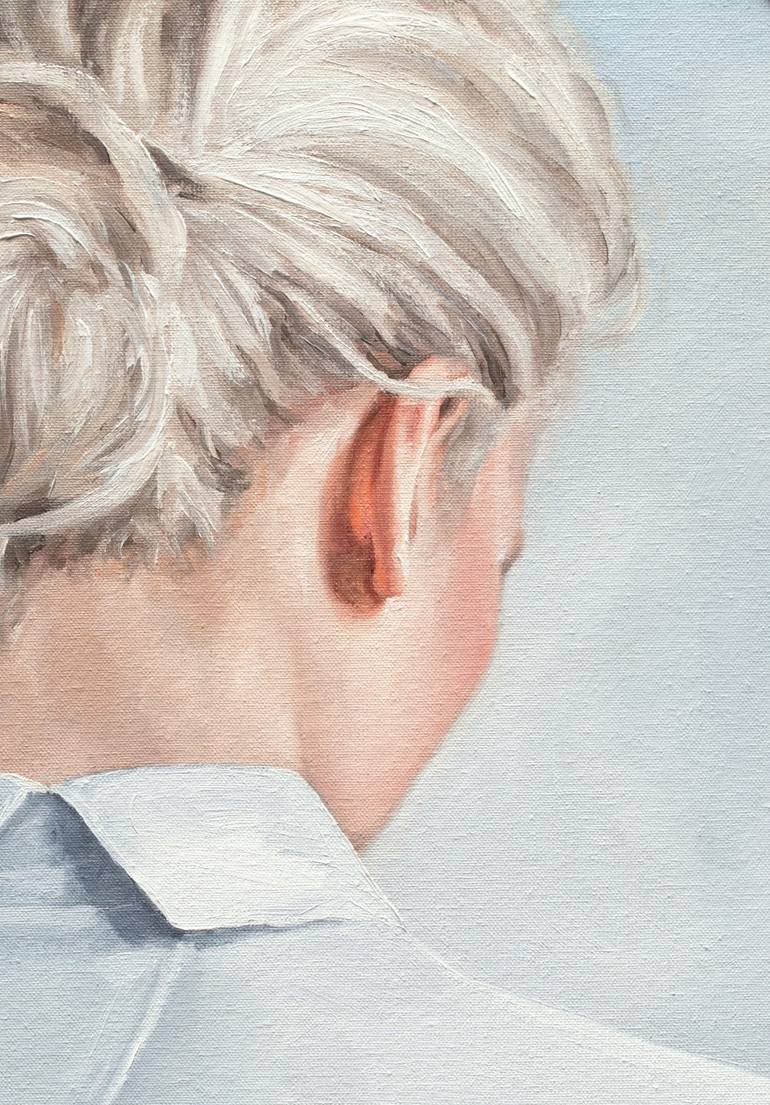 Original Figurative Portrait Painting by Oleksandr Balbyshev