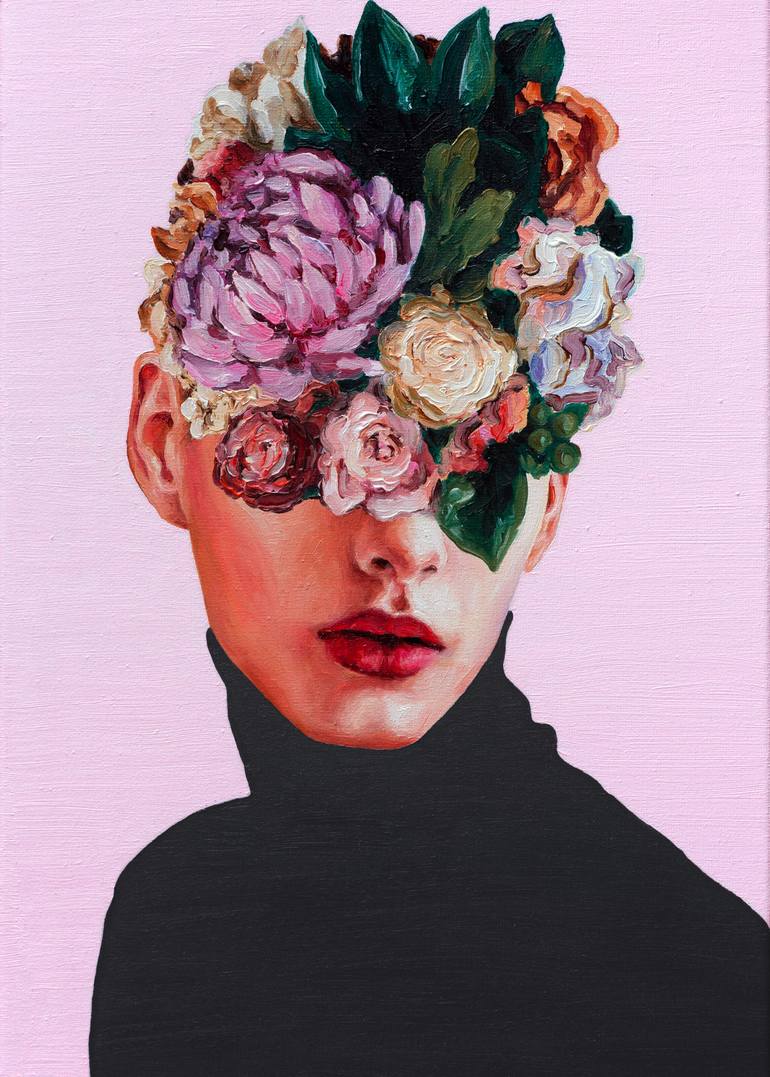 Flower Face - Print