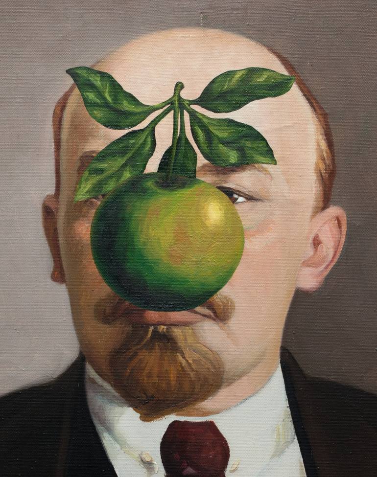 Original Figurative Portrait Painting by Oleksandr Balbyshev