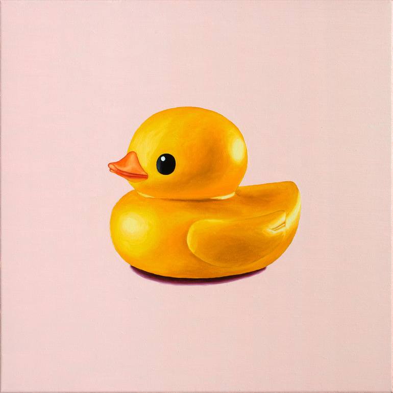 painting rubber ducks