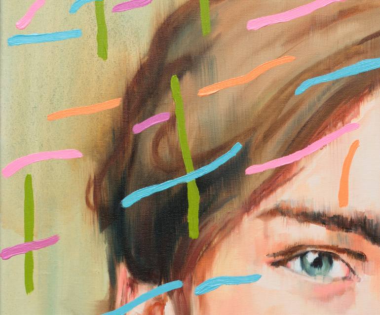 Original Fine Art Portrait Painting by Oleksandr Balbyshev