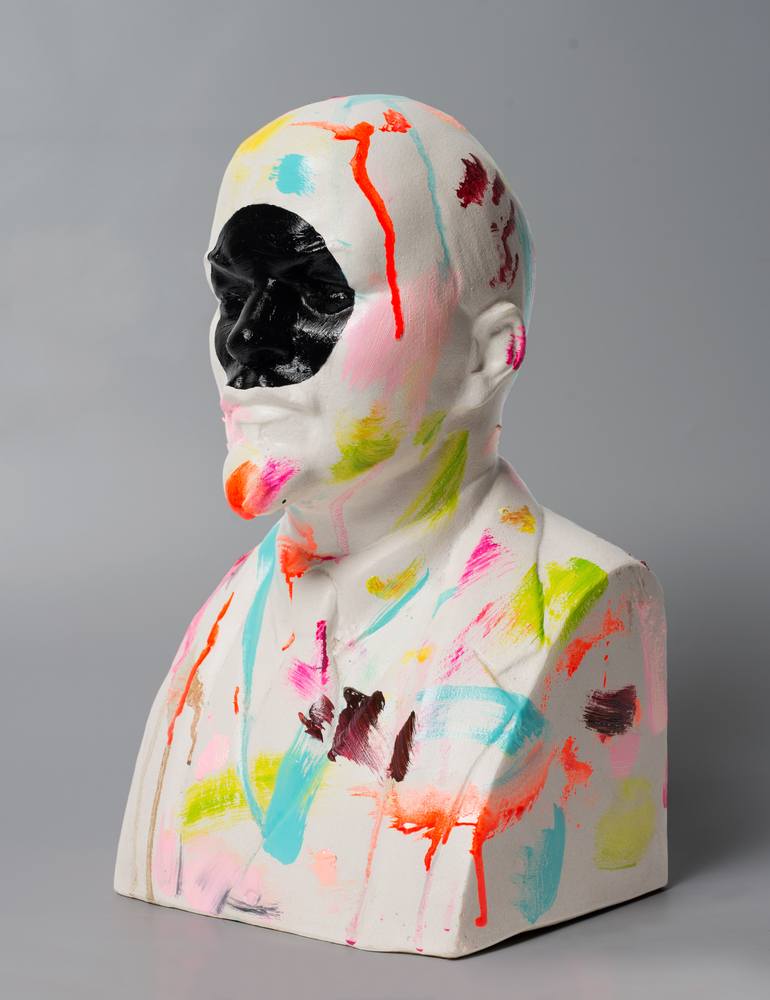 Original Abstract Pop Culture/Celebrity Sculpture by Oleksandr Balbyshev
