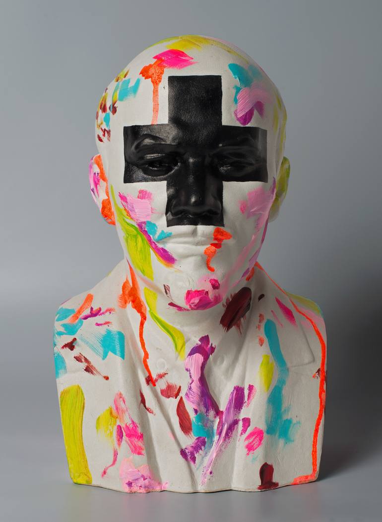 Original Abstract Pop Culture/Celebrity Sculpture by Oleksandr Balbyshev