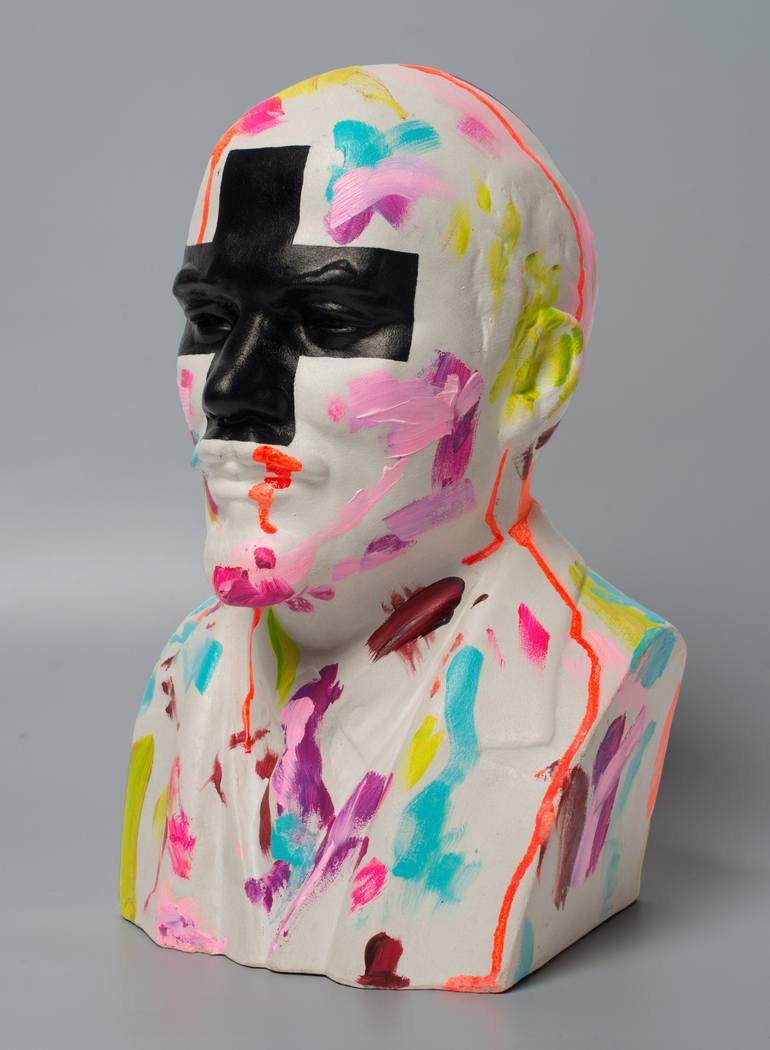 Original Abstract Pop Culture/Celebrity Sculpture by Oleksandr Balbyshev