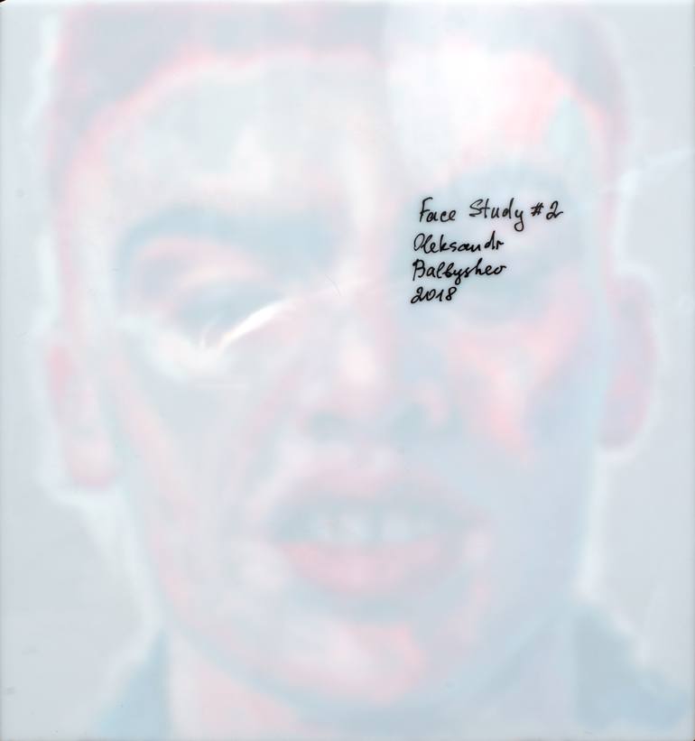 Original Expressionism People Painting by Oleksandr Balbyshev