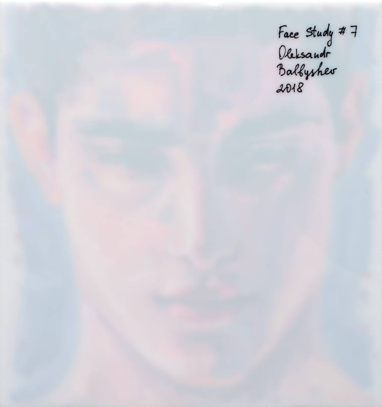 Original Expressionism People Painting by Oleksandr Balbyshev