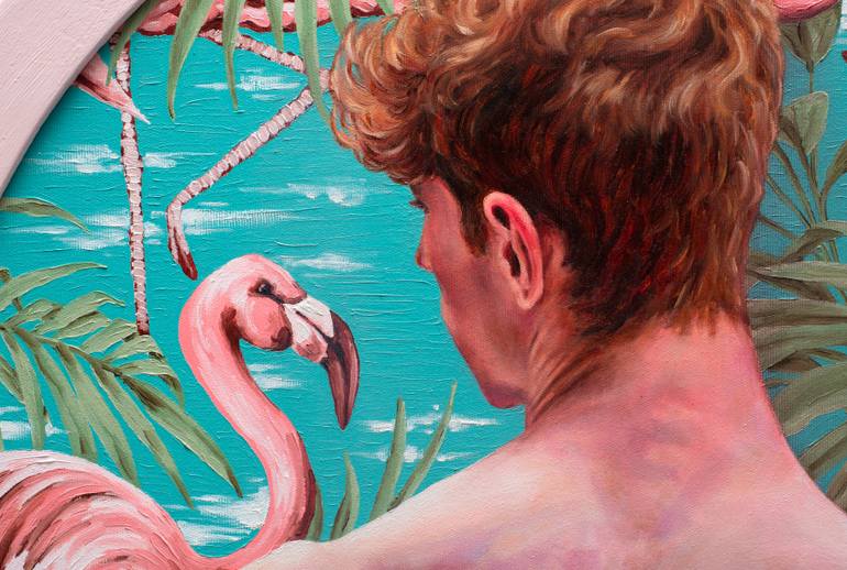 Original Figurative Portrait Painting by Oleksandr Balbyshev