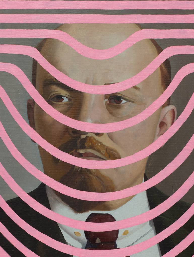 Original Figurative Portrait Painting by Oleksandr Balbyshev