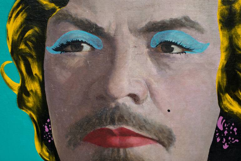 Original Figurative Portrait Painting by Oleksandr Balbyshev