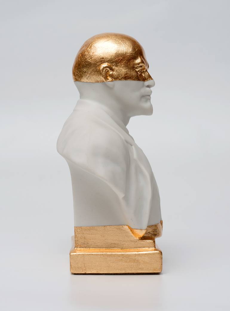 Original Figurative Portrait Sculpture by Oleksandr Balbyshev