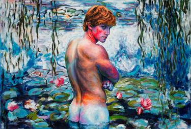 Print of Nude Paintings by Oleksandr Balbyshev