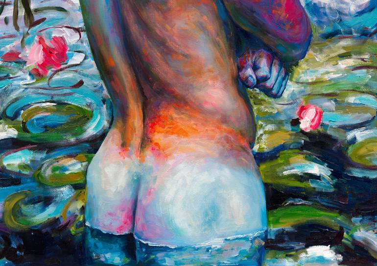 Original Figurative Nude Painting by Oleksandr Balbyshev