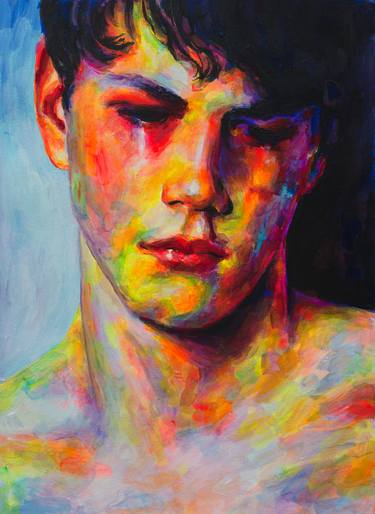 Print of Expressionism Portrait Paintings by Oleksandr Balbyshev