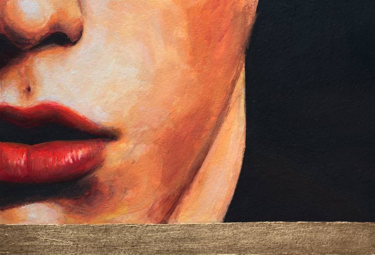 Original Figurative Portrait Painting by Oleksandr Balbyshev