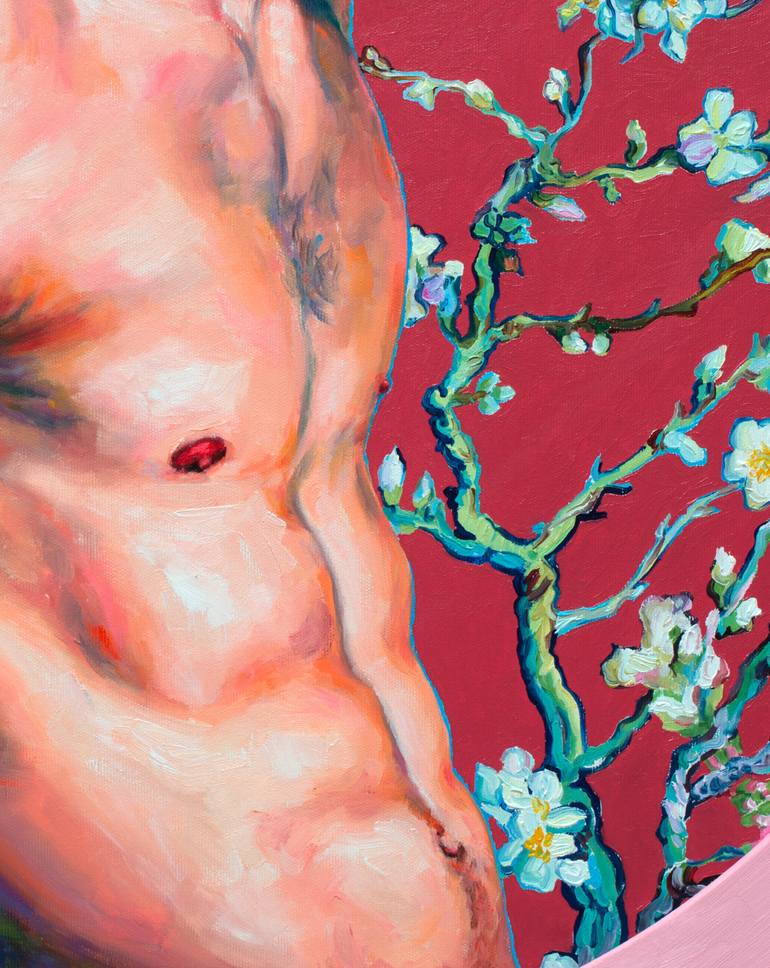 Original Figurative Nude Painting by Oleksandr Balbyshev